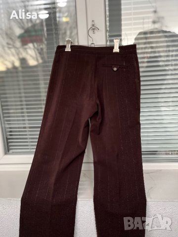 Дамски панталон - кафяв, снимка 3 - Панталони - 39811599