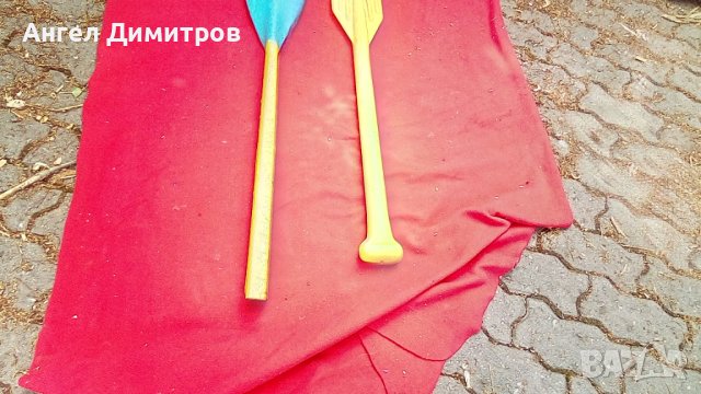 Две гребла за лодка , снимка 3 - Антикварни и старинни предмети - 37310289