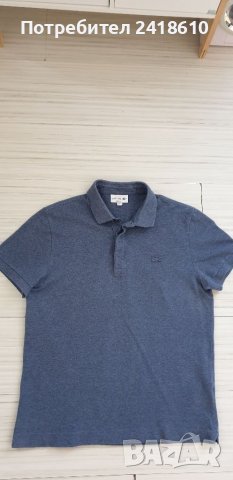 Lacoste Pique Cotton Regular Fit Mens Size 4 - М ОРИГИНАЛ! Мъжка тениска!, снимка 7 - Тениски - 37508677