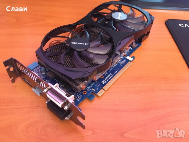 Видеокарта Gigabyte Nvidia GTX 660 2GB 192BIT GDDR5, снимка 3 - Видеокарти - 43152102