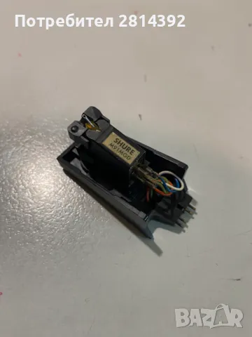 Грамофонна Доза SHURE M91 MGD с Aдаптор-подносач за Грамофони DUAL ДУАЛ с нова игла тествана отлична, снимка 2 - Грамофони - 48297603