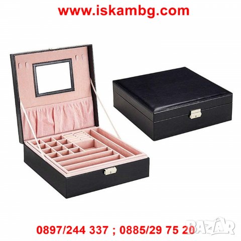 Луксозна кожена кутия за бижута -на 2 нива - МОДЕЛ 2010, снимка 11 - Други - 26857713
