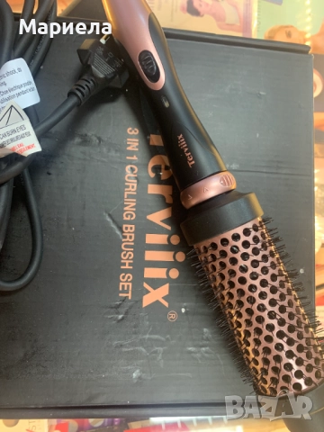 Термична четка за коса 2/1 , 32мм. 45мм. / Термична четка за накъдряне, снимка 3 - Маши за коса - 52332631