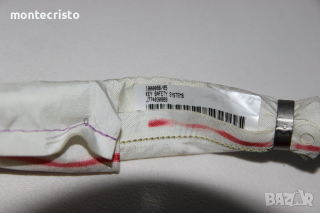 Дясна завеса Fiat Croma комби (2005-2011г.) 51789614 / ляв airbag таван Фиат Крома, снимка 6 - Части - 42990648