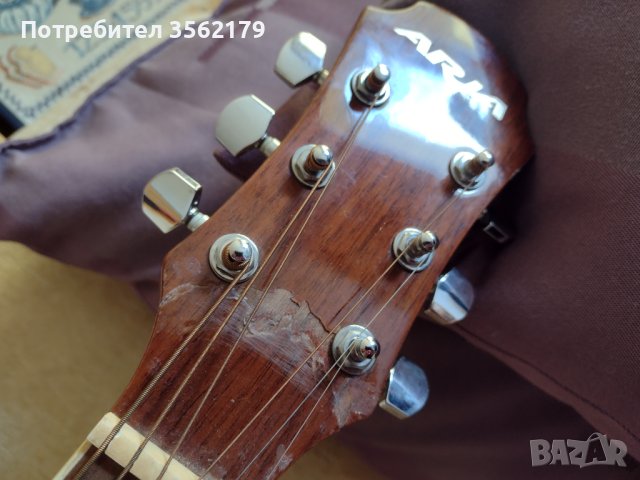 Акустична китара Aria с дефект, снимка 10 - Китари - 44029242