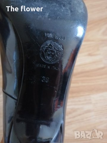 Оригинални обувки VERSACE , снимка 5 - Дамски елегантни обувки - 26877317