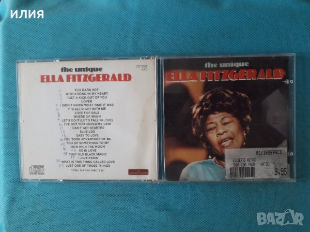 Ella Fitzgerald – 1987 - The Unique(Cool Jazz), снимка 1 - CD дискове - 37931697