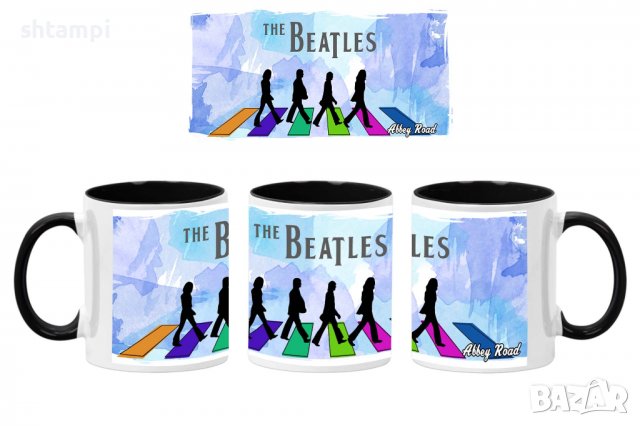 Чаша Beatles 20,Керамична Чаша, Кафе Чай, Игра,Изненада,Подарък,Повод,Празник,Рожден Ден