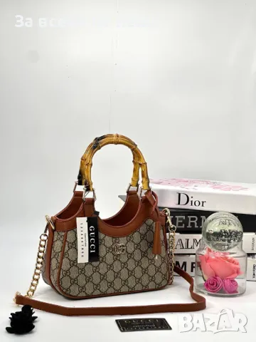 Дамска чанта Gucci - Налични различни цветове Код D912, снимка 4 - Чанти - 47309471