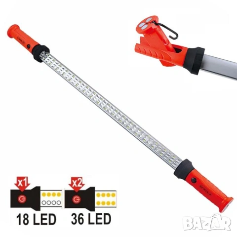 Магнитна работна лампа, снимка 2 - Аксесоари и консумативи - 53171541