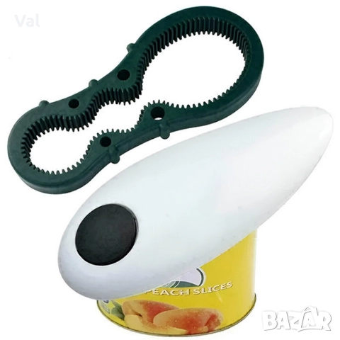 Автоматична електрическа отварачка за консерви+отварачка за бутилки 2 в 1, снимка 6 - Прибори за хранене, готвене и сервиране - 52976729