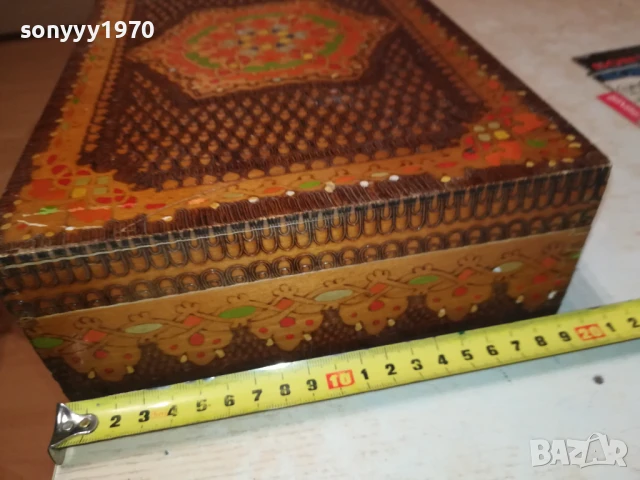 КРАСИВА ДЪРВЕНА КУТИЯ 30СМ 0306251009, снимка 15 - Други ценни предмети - 50530381