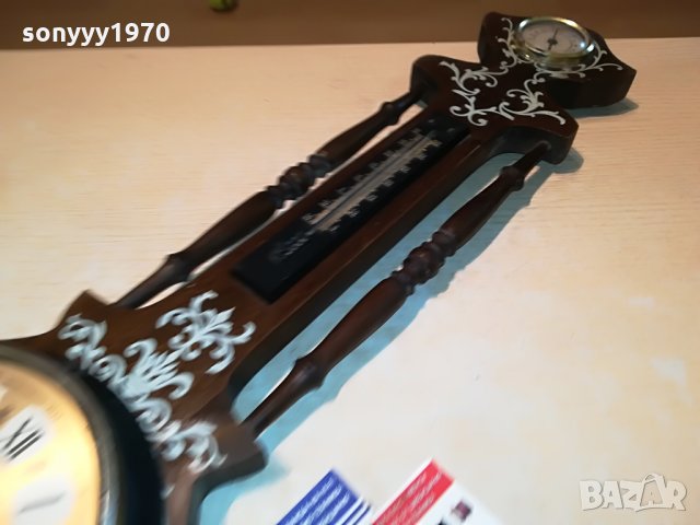 антика-84х22см-часовник с уреди от франция 2506211203, снимка 14 - Антикварни и старинни предмети - 33329392