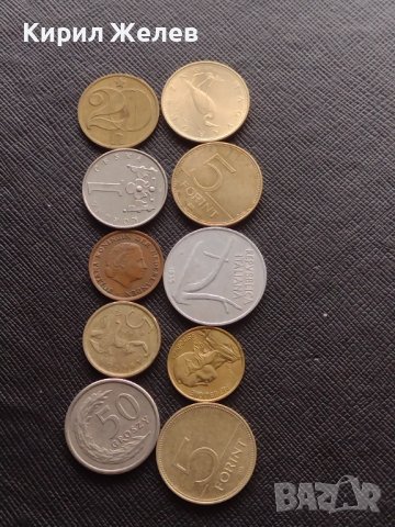 Лот монети от цял свят 10 броя ИСПАНИЯ ПОЛША ИТАЛИЯ ЗА КОЛЕКЦИЯ ДЕКОРАЦИЯ 21194