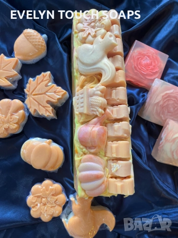 домашен сапун с аромат на печена тиква, снимка 6 - Козметика за тяло - 51703030