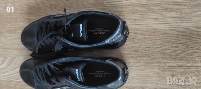 Нови оригинални Replay дамски ботуши/кецове 36/37, снимка 11 - Дамски ботуши - 43483282