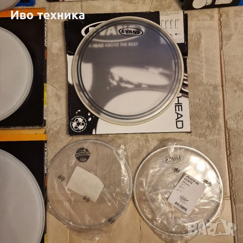 КОЖИ ЗА БАРАБАНИ EVANS REMO, снимка 13 - Ударни инструменти - 53215914