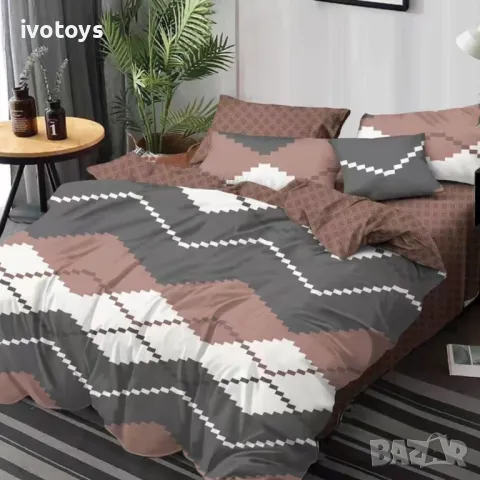 Двулицево спално бельо, 6 части - Модел WS14784, снимка 1