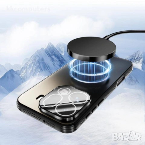 ABEEL MagSafe калъф с охлаждане и защита на камерата за OPPO Find X9 Pro, снимка 7 - Калъфи, кейсове - 53231988