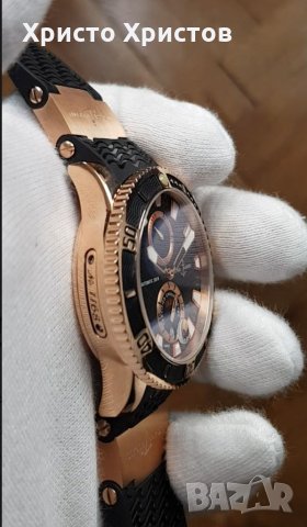 Мъжки луксозен часовник Ulysse Nardin Marine, снимка 5 - Мъжки - 33231431