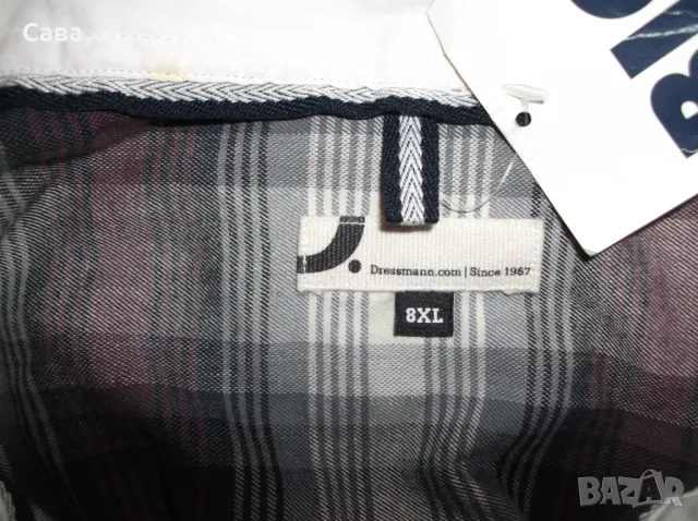 Ризи DRESSMANN  мъжки,8 и 9ХЛ, снимка 5 - Ризи - 50393698