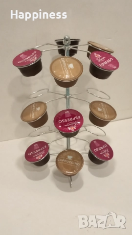 Стойка за 18 Капсули Dolce Gusto - ръчна изработка