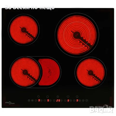Керамичен плот с 4 котлона, сензорен контрол, 6600 W Код P232