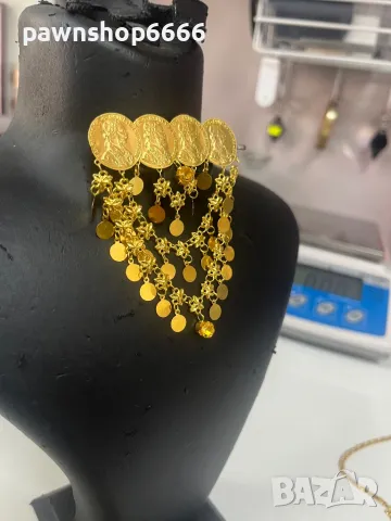 Златна висулка за коса 14К / Златна фиба за коса 14К, снимка 2 - Колиета, медальони, синджири - 50301024