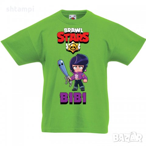 Детска тениска Bibi Brawl Stars, снимка 5 - Детски тениски и потници - 32919628