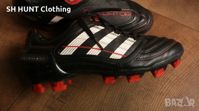 ADIDAS PREDATOR размер EUR 40 2/3 / UK 7 бутонки естествена кожа 32-11-S, снимка 2 - Футбол - 53047180