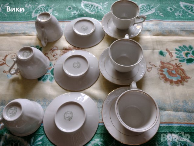 Сервиз  порцелан за кафе Изида , снимка 3 - Сервизи - 35029043