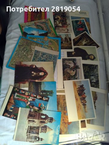 Диплянки с картички по голям формат от различни световни галерии на Световни майстори на изобразител, снимка 15 - Колекции - 37503153