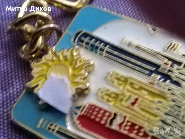 Аталанта Джорджия САЩ олимпийско селище 1996г. емайл винтидж ключодържател , снимка 17 - Колекции - 50516694