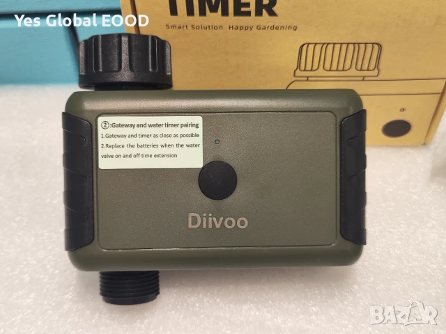 Diivoo WiFi Таймер за Поливане – Съвместим с Alexa, 20 Програми, снимка 5 - Друга електроника - 51298241