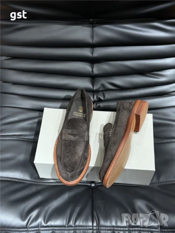 Редки уникални BRUNELLO CUCINELLI casual обувки  мъжки, снимка 2 - Мокасини - 50574030