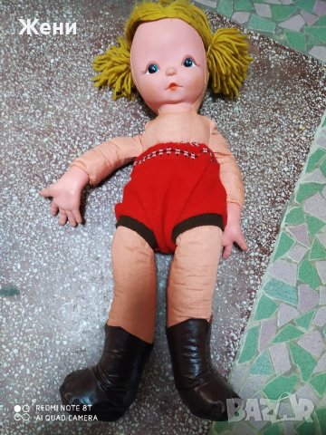 Стара ретро винтидж кукла, 60 см, снимка 2 - Кукли - 44058223