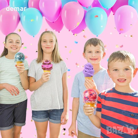 ARANEE Комплект слайм/Slime - десерти, сладолед, 6-12 години, снимка 7 - Образователни игри - 43971202
