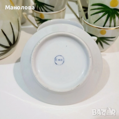 Порцеланов сервиз СИП /фабрика Стойко Иванов Пеев/, снимка 10 - Антикварни и старинни предмети - 52437890