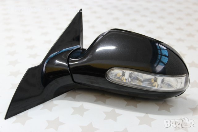 Ляво огледало Mercedes CLK C209 A209 (2002-2010г.) 11 пина прибиране прибиращо електрическо, снимка 2 - Части - 33050652