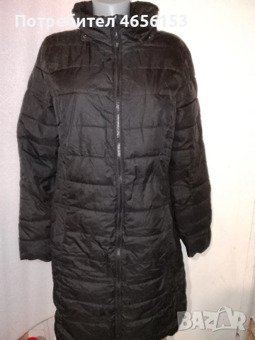 ДАМСКО ЧЕРНО ЗИМНО ЯКЕ ( ЯКЕТА , ПАРКА ) размер М , снимка 2 - Якета - 53278177