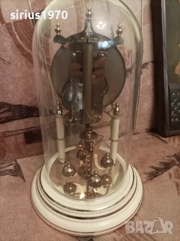 400 дневен немски механичен работещ часовник, снимка 2 - Стенни часовници - 50282035