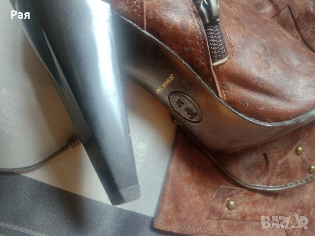 Кожени ботуши Ferde, снимка 14 - Дамски ботуши - 50673457