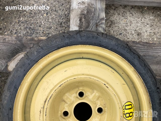 14 резервна джанта патерица 4х100 MAZDA2 Мазда 2- 115/70/14, снимка 2 - Гуми и джанти - 43646042