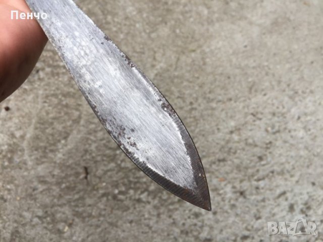 стар нож за хвърляне, кама, снимка 5 - Ножове - 32653485