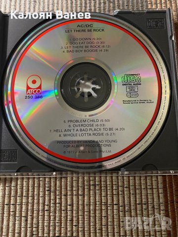 AC/DC дискове, снимка 7 - CD дискове - 38410487