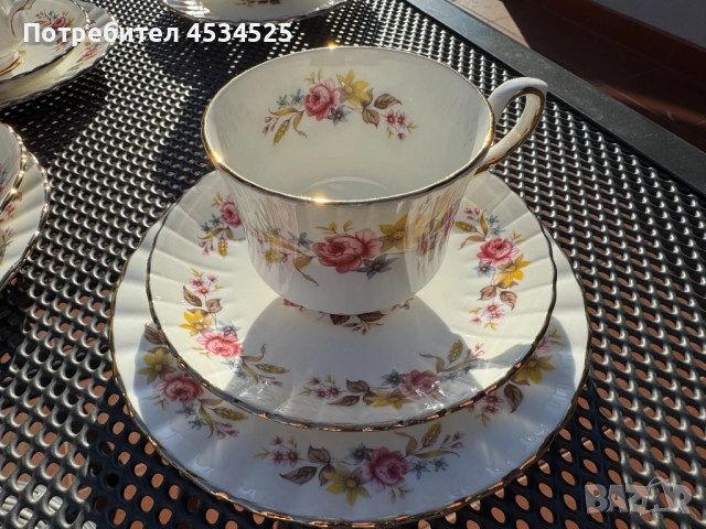 🌷 Истинска английска класика – Royal Stafford, Est. 1845, снимка 7 - Колекции - 52438930