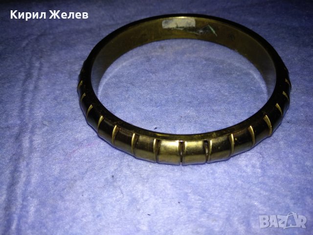 ШАРМАНТНА МЕСИНГОВА ВИНТИДЖ - АРТ ГРИВНА 37955, снимка 9 - Гривни - 40805248