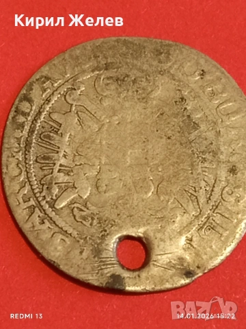 Сребърна монета 6 кройцера Леополд първи Австрия за КОЛЕКЦИЯ 53021, снимка 12 - Нумизматика и бонистика - 53097298