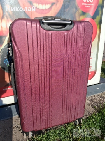 Куфар с колелца голям , снимка 4 - Куфари - 52708235