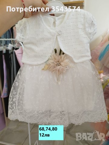 бебешки рокли, снимка 1 - Бебешки рокли - 43115642